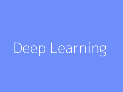 Deep Learning